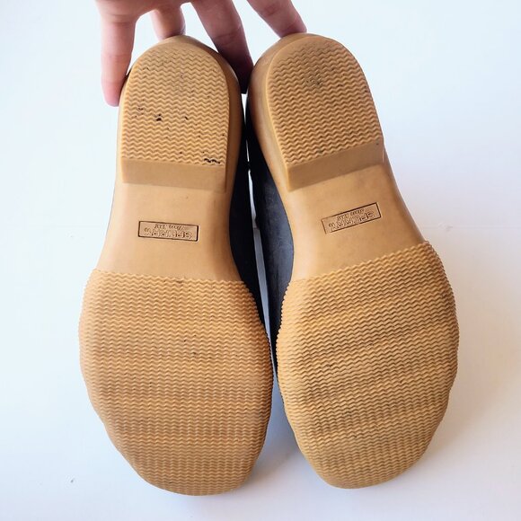 Sperry Saltwater Women's Duckboots Brown Leather/Navy Blue Size 6M - Picture 11 of 12